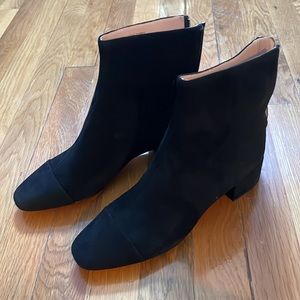 J Crew Suede Ankle Boots NWT